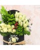 White Rose Flower Box